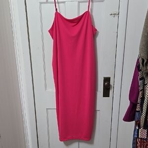 H&M Barbie Pink Midi Strap SHOULDER Size Large 😍